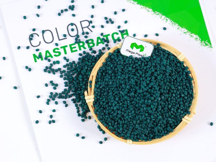 Masterbatch de cores: Verde