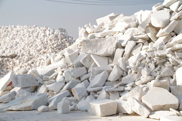 Mega Plast's reliable supply chain ensures consistent access to calcium carbonate (CaCO3) for their masterbatch production