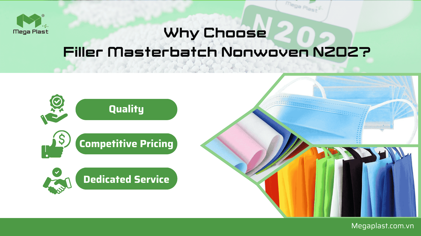 Filler Masterbatch Nonwoven N202