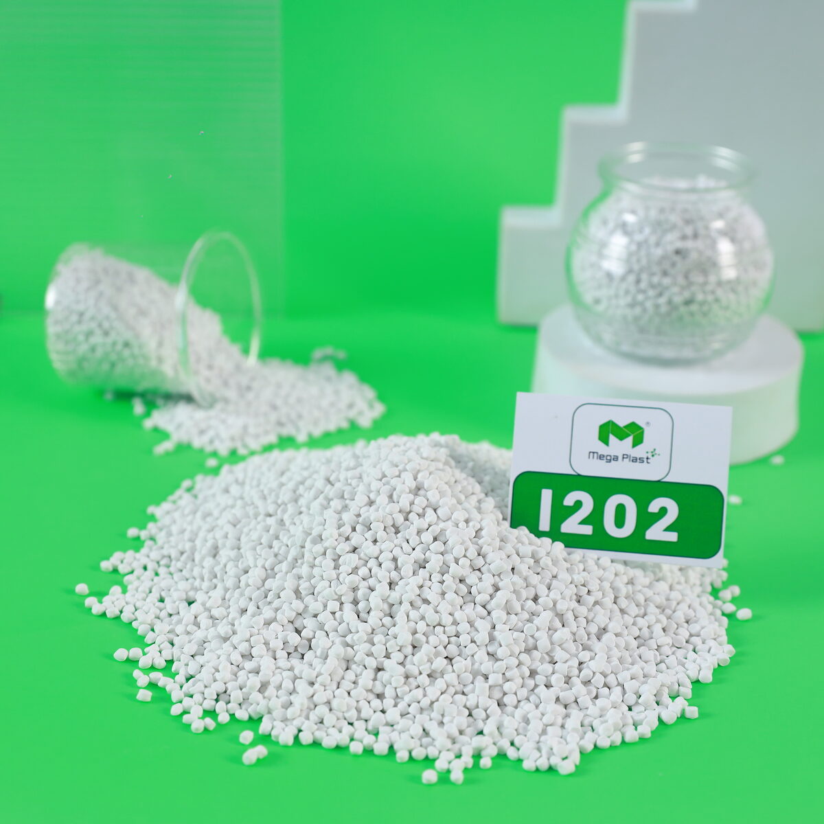 Code I202 - suggested Filler masterbatch for Optimal Injection Molding from Mega Plast