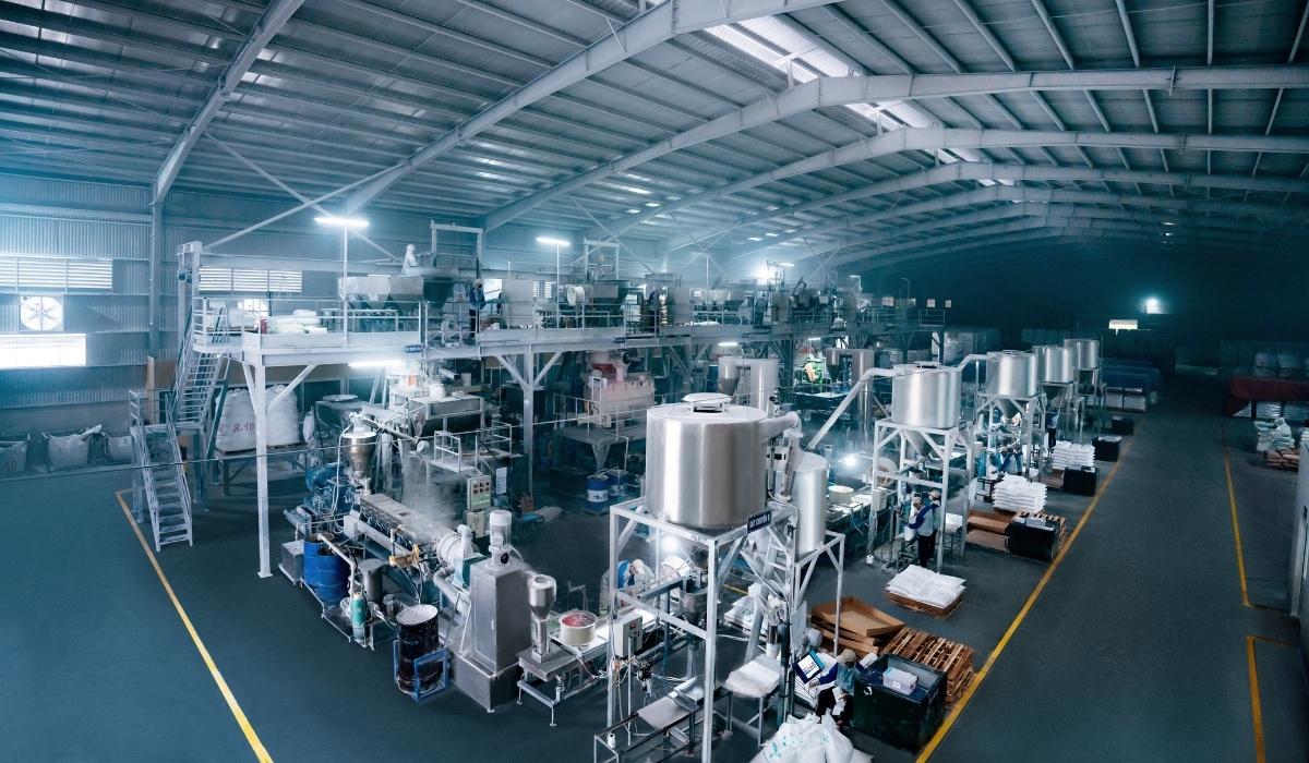 Mega Plast’s Filler Masterbatch Factory