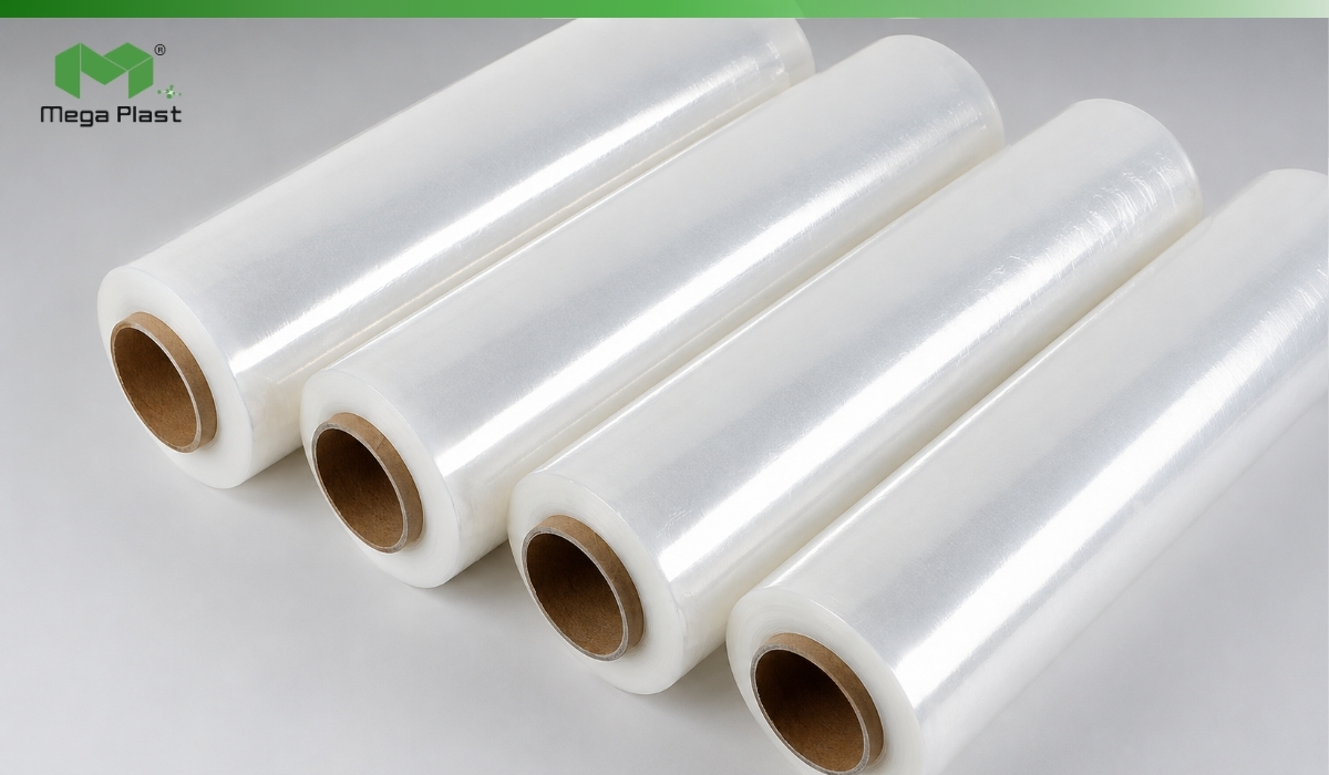 PE Filler Masterbatch application in clean smooth blown PE film