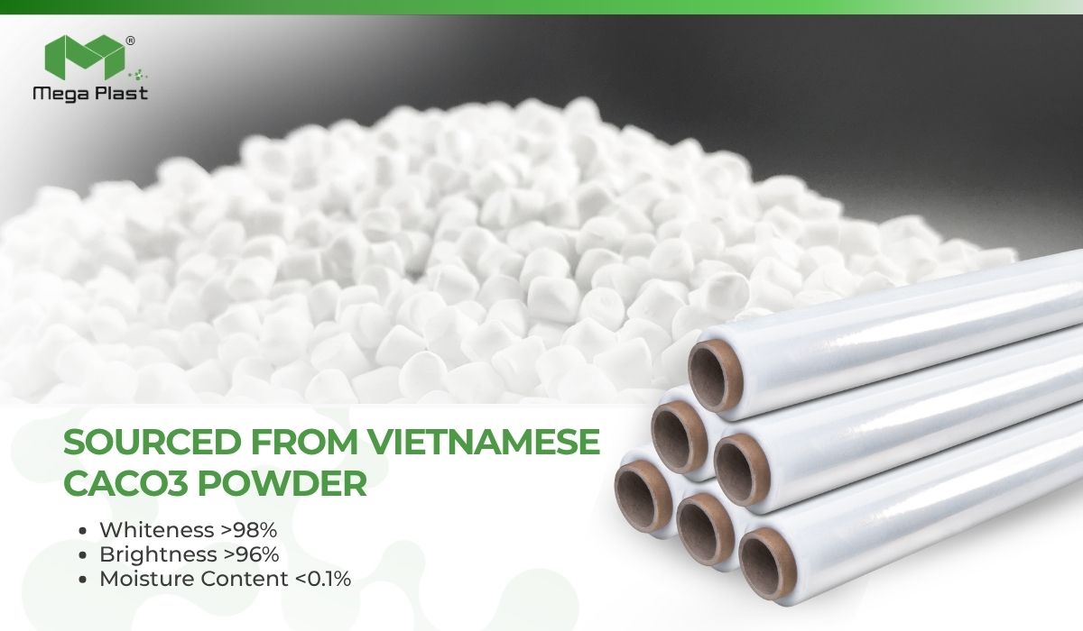 Discover why choosing the right Calcium Carbonate Filler is critical for extrusion. Learn how Mega Plast's Filler Masterbatch PE Film eliminates fish-eyes and moisture. 