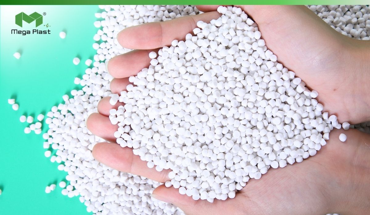 Mega Plast Filler Masterbatch Blown Film pellets for smooth extrusion