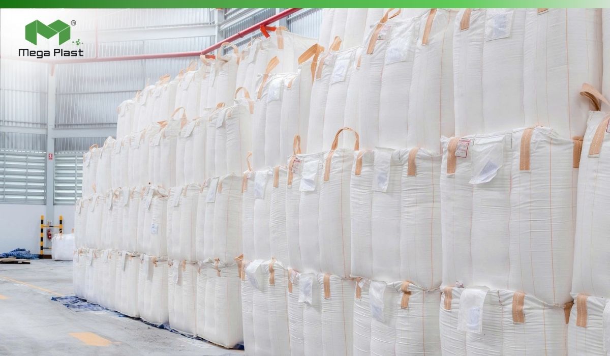 PP Woven Bag Production using CaCO3 Filler Masterbatch for cost optimization